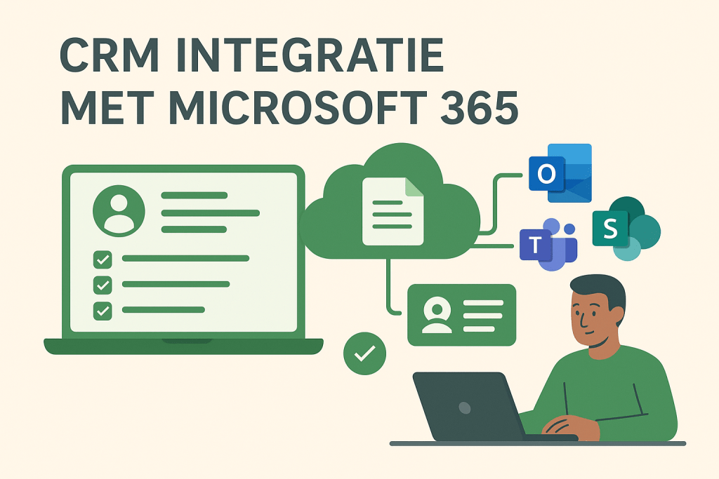 CRM integratie met Microsoft 365 uitleg voordelen en opties